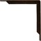 Ekena Millwork Stockport Steel Bracket, Antiqued Bronze 2"W x 14"D x 14"H BKTM02X14X14STABZ - alternate 10